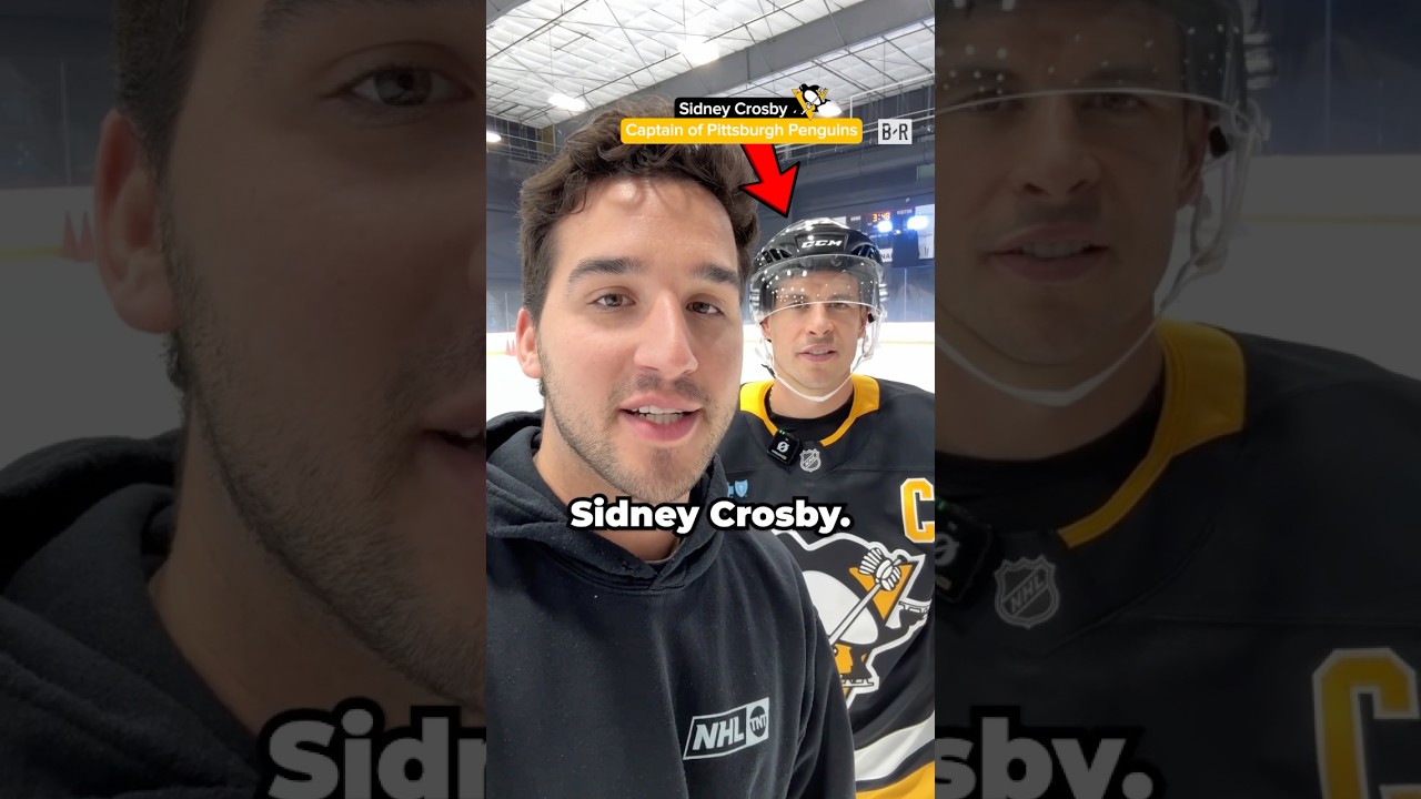 Q&A with Penguins star Sidney Crosby ⛸️