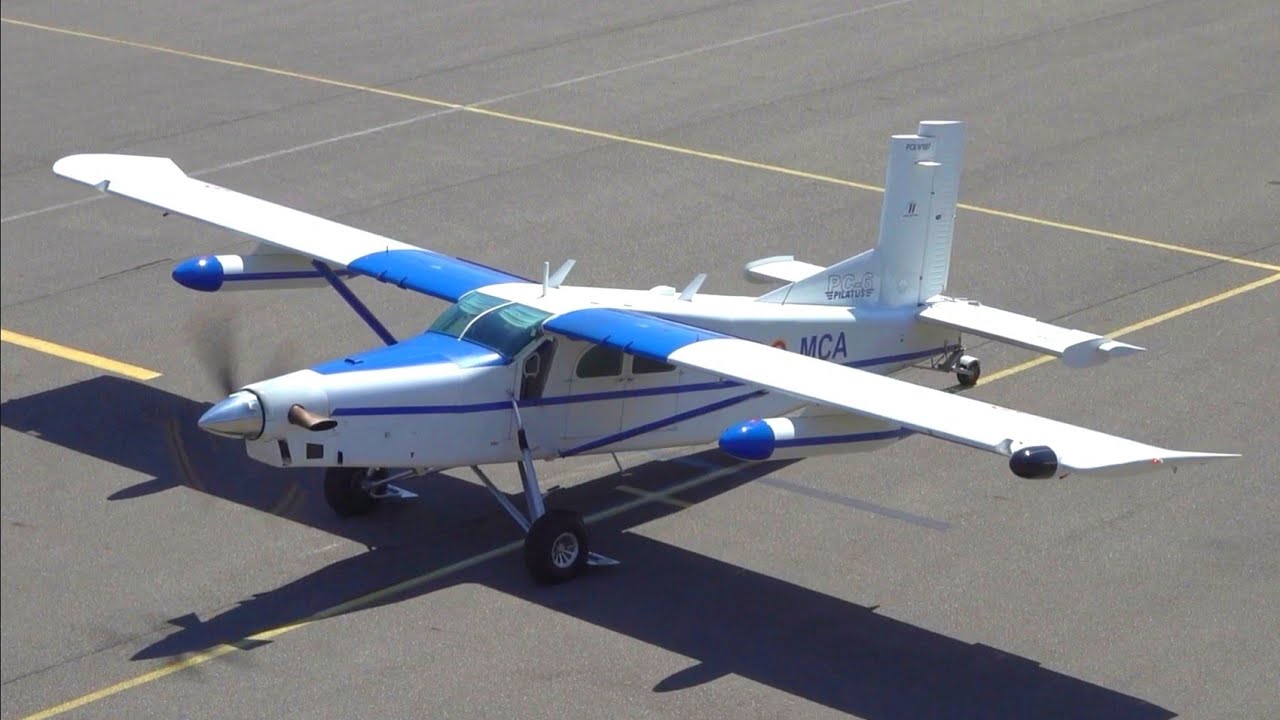 *RARE* Pilatus PC-6 Porter | French Army | Landing, Startup and Takeoff at Nancy AirporT
