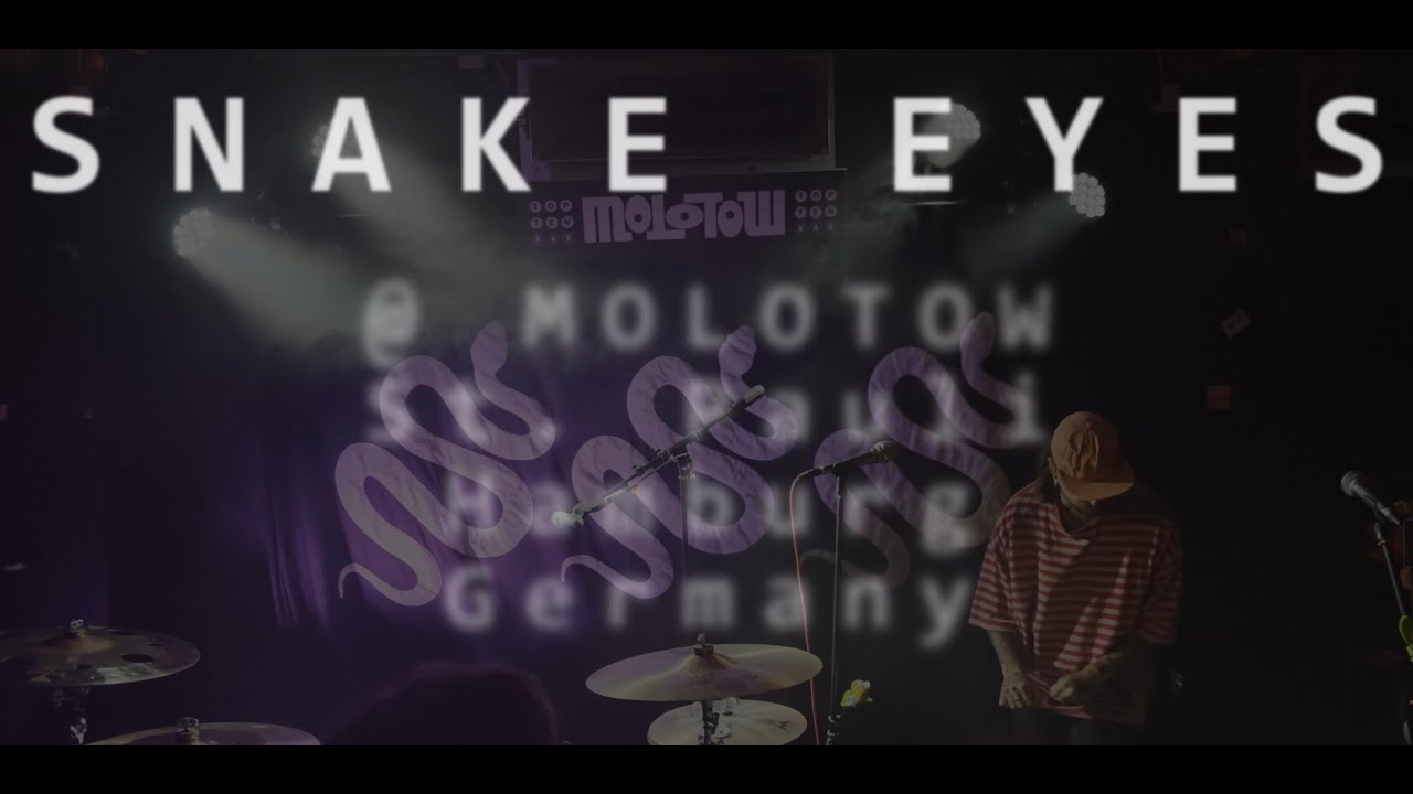 SNAKE EYES @ MOLOTOW BAR Hamburg Germany 20251021