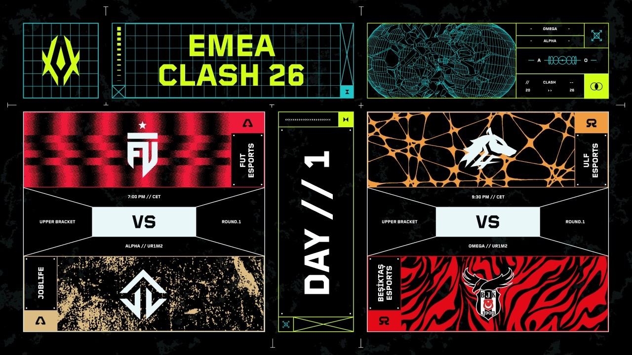 FUT vs JL - ULF vs BJK // EMEA Clash 26 - Day 1