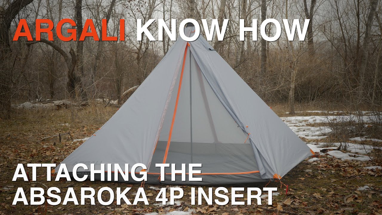 ATTACHING THE ABSAROKA 4P INSERT TWO WAYS: ARGALI EQUIPMENT