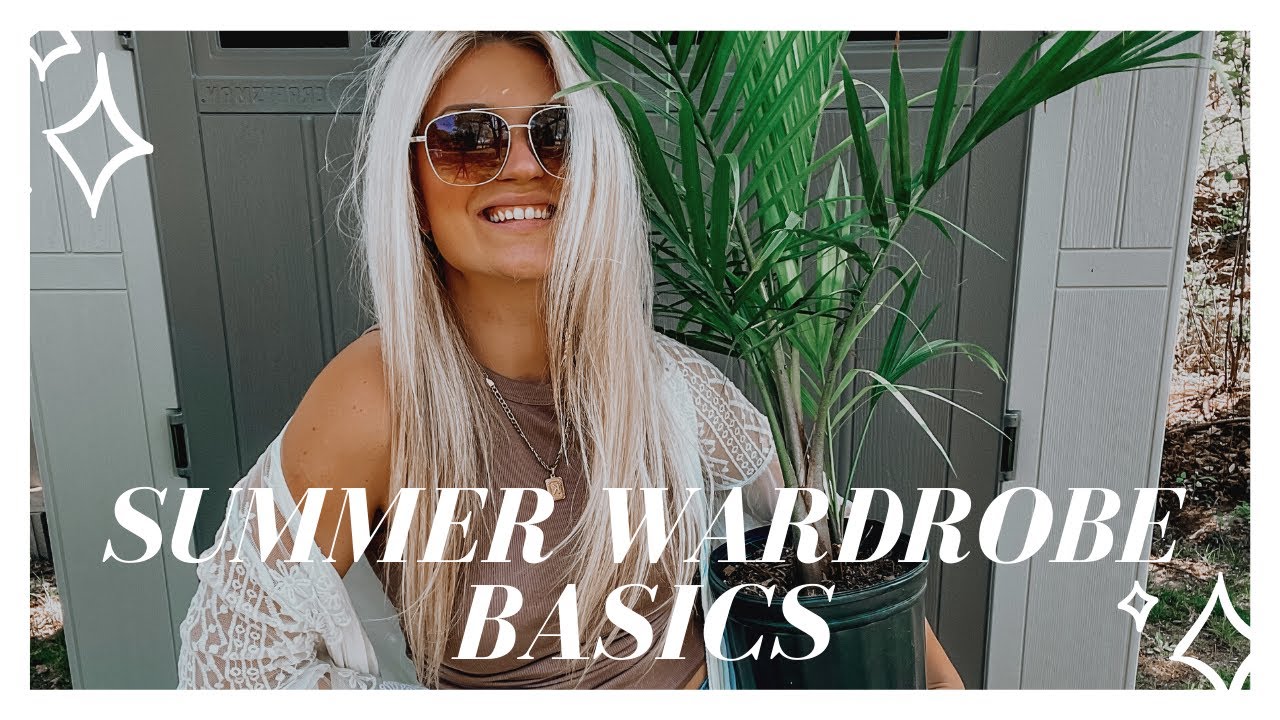 MUST-HAVE SUMMER BASICS || SUMMER 2021 FASHION HAUL || KIKI MORABITO