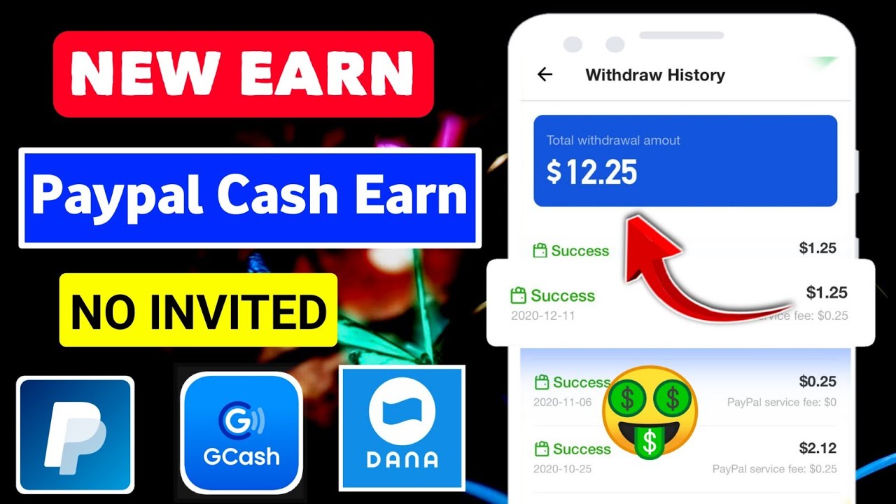 FREE NO INVITATION|NEW PAYPAL EARN APP|HOW TO MAKE MONEY 2021