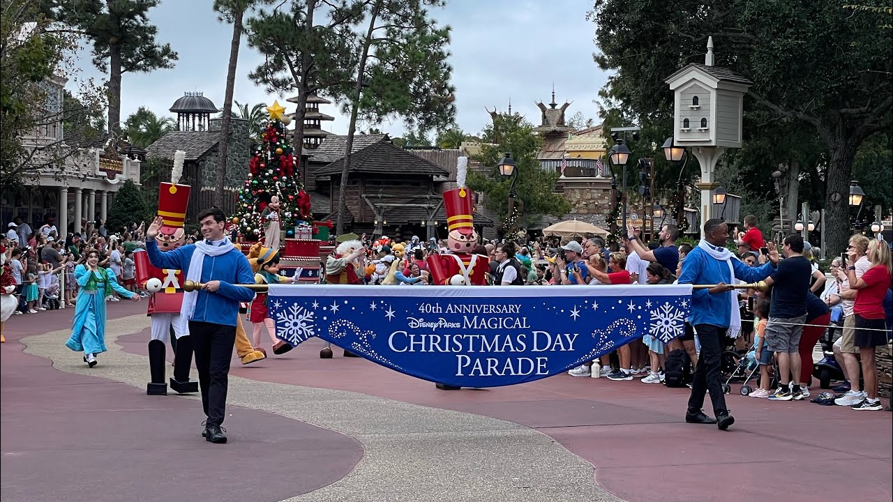 Christmas Parade--Mickey's Once Upon a Christmastime Parade--Filming November 12, 2023