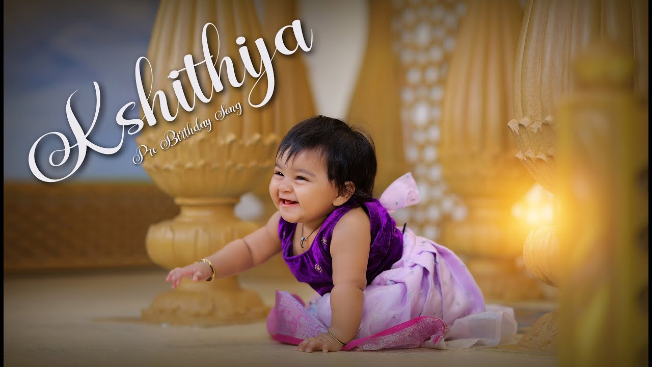 KSHITHIJA  Pre Birthday Song 4k #trending #prebirthdayshoot #kidssong
