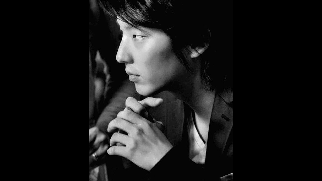 Lee Joon Gi in black _  ”My Dear” played by 이준기_ with English and Hangeul lyrics