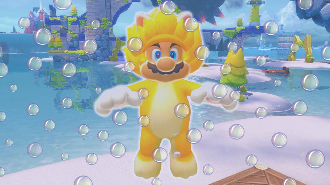 What If Bowser's Fury Was Totally Flooded With Water?
