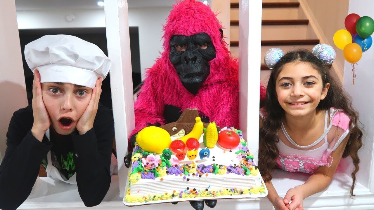 Heidi y Zidane aprenden a hacer la tarta de cumpleaños