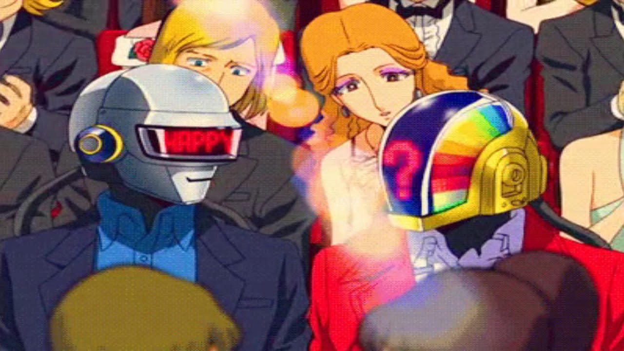 Daft Punk - One More Time (slowed + reverb)