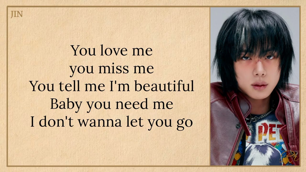 Jin Loser (Feat. YENA) Easy Lyrics
