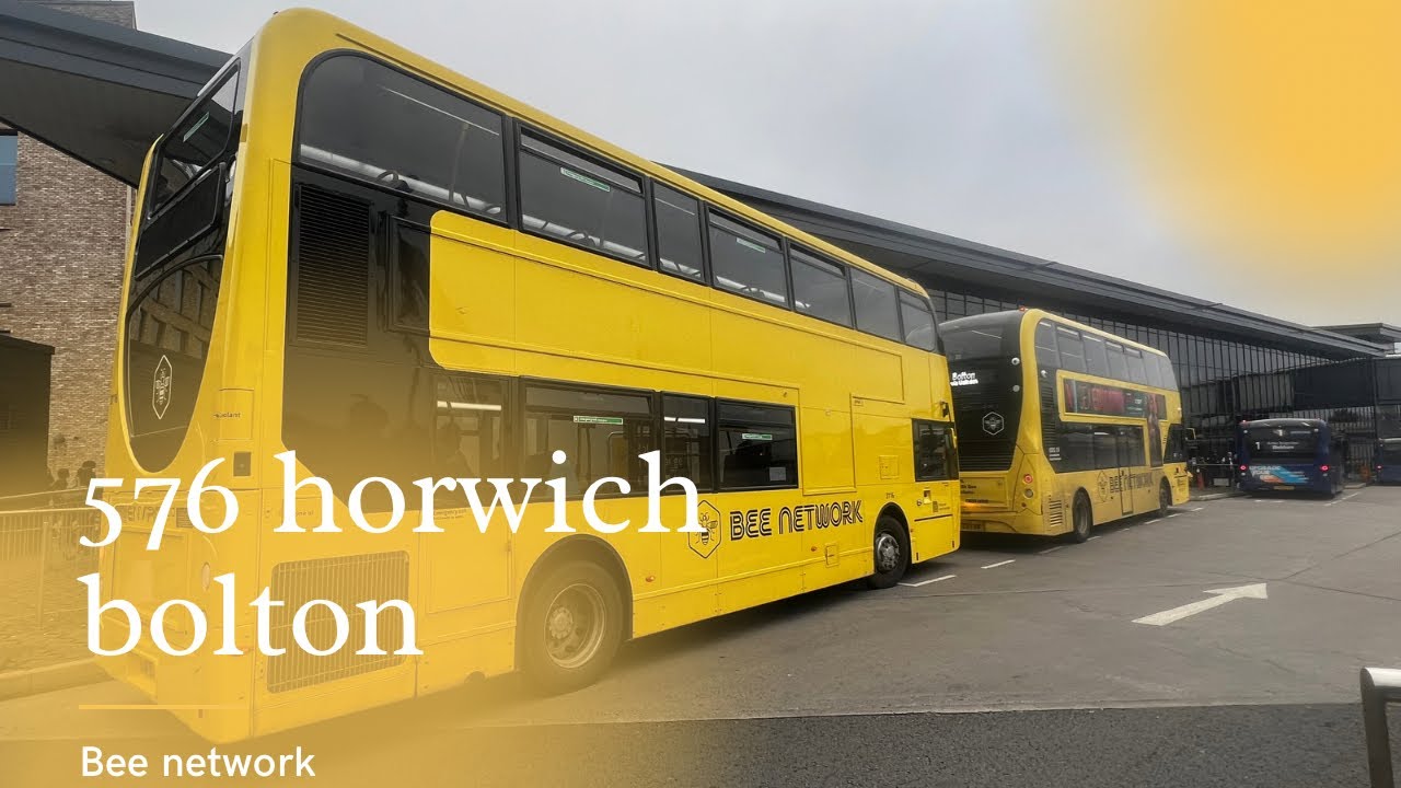 Full route 576 horwich to Bolton bee network