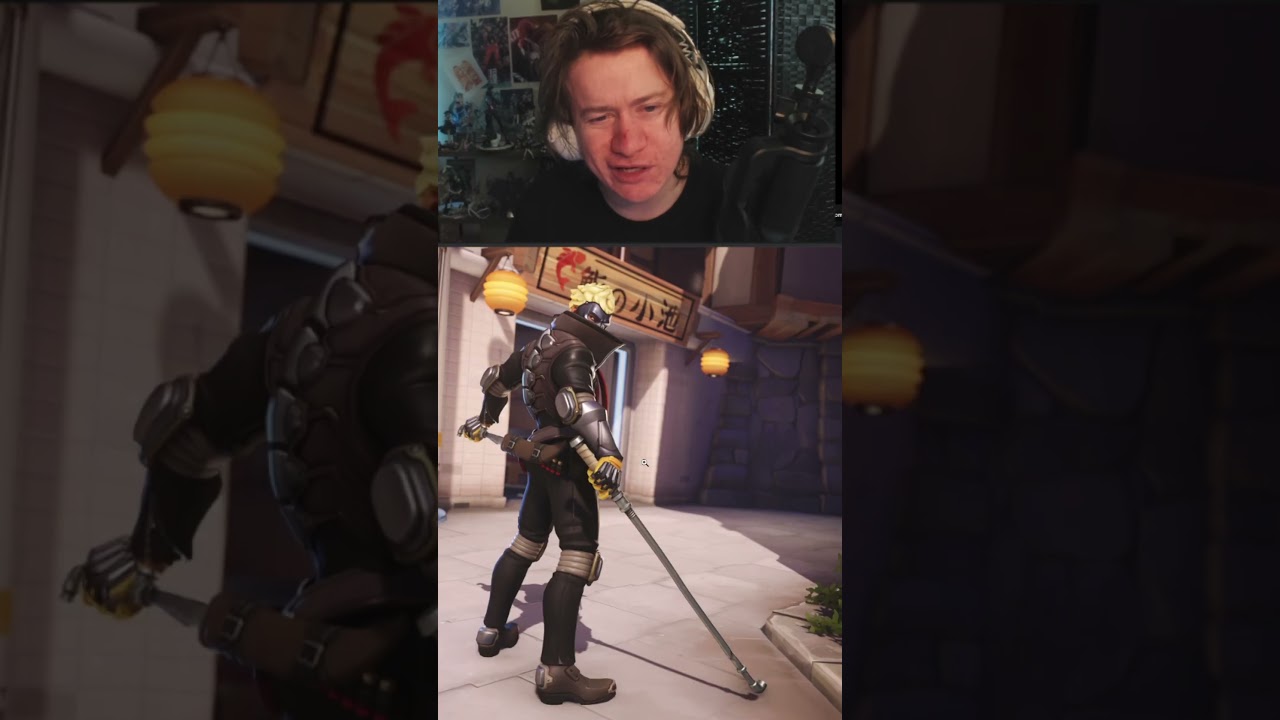 Froggers reaction to the Persona 5 Overwatch Skins 💀  #froggerow #overwatch2 #persona5