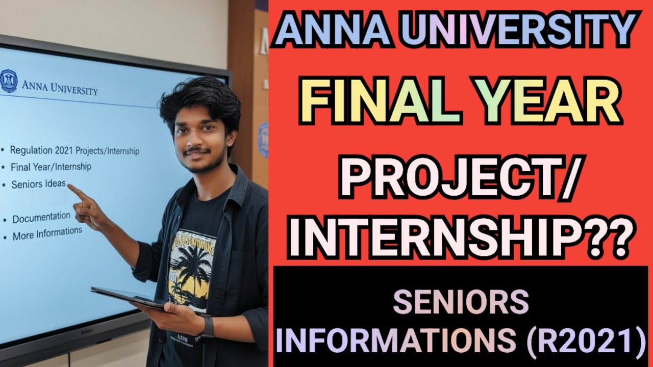 Anna University Final Year Projects/Internship 2026🔥#annauniversity #8thsemester#project #internship