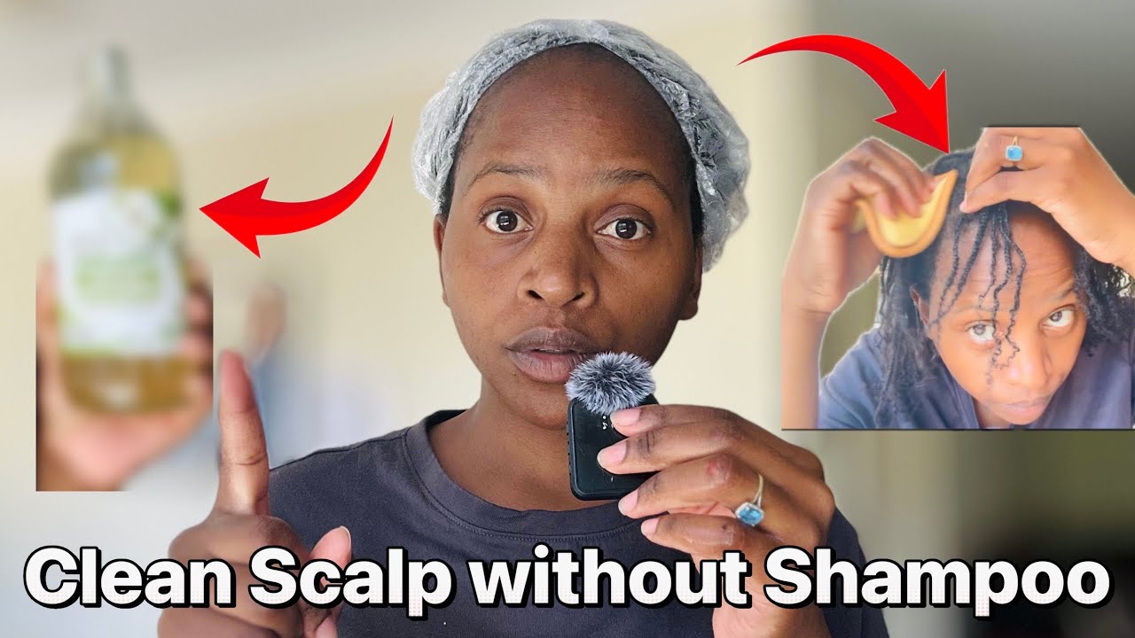 I clean my Scalp without using Shampoo. My Scalp felt so fresh without Shampooing. 