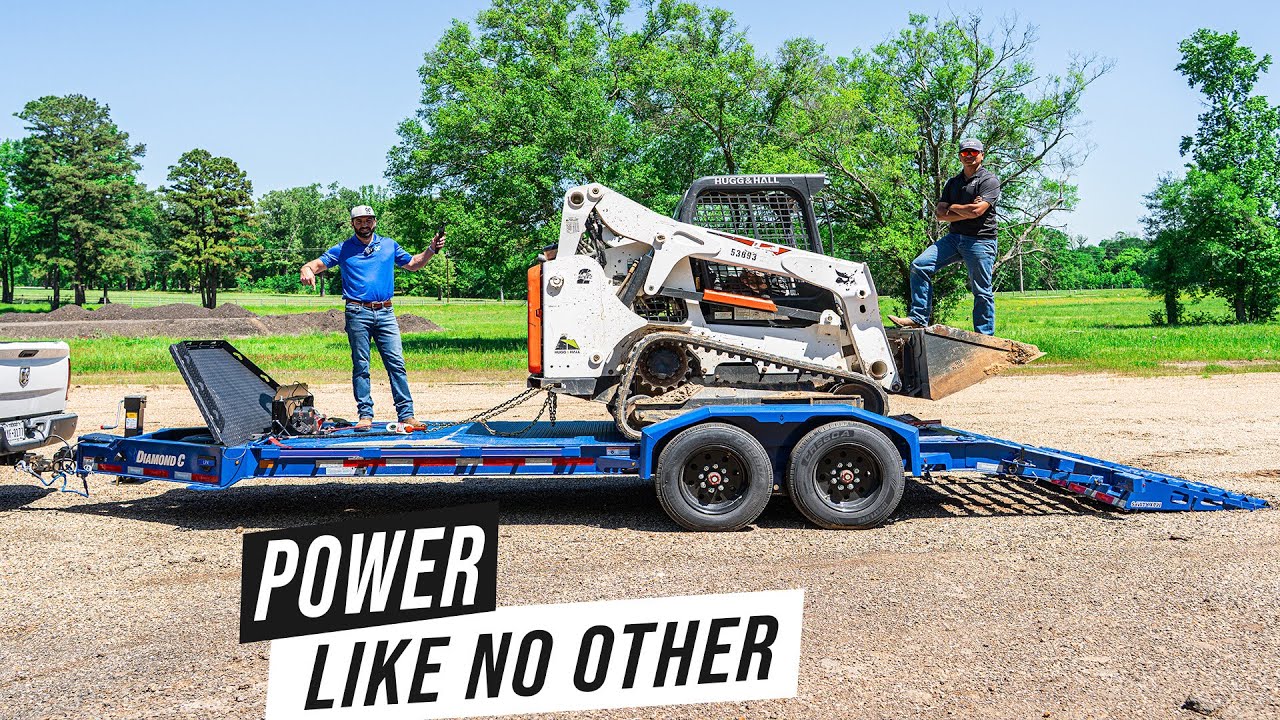 Winch v.s Skid Steer- Using the PopUp Winch on the Newly Redesigned LPX | Diamond C