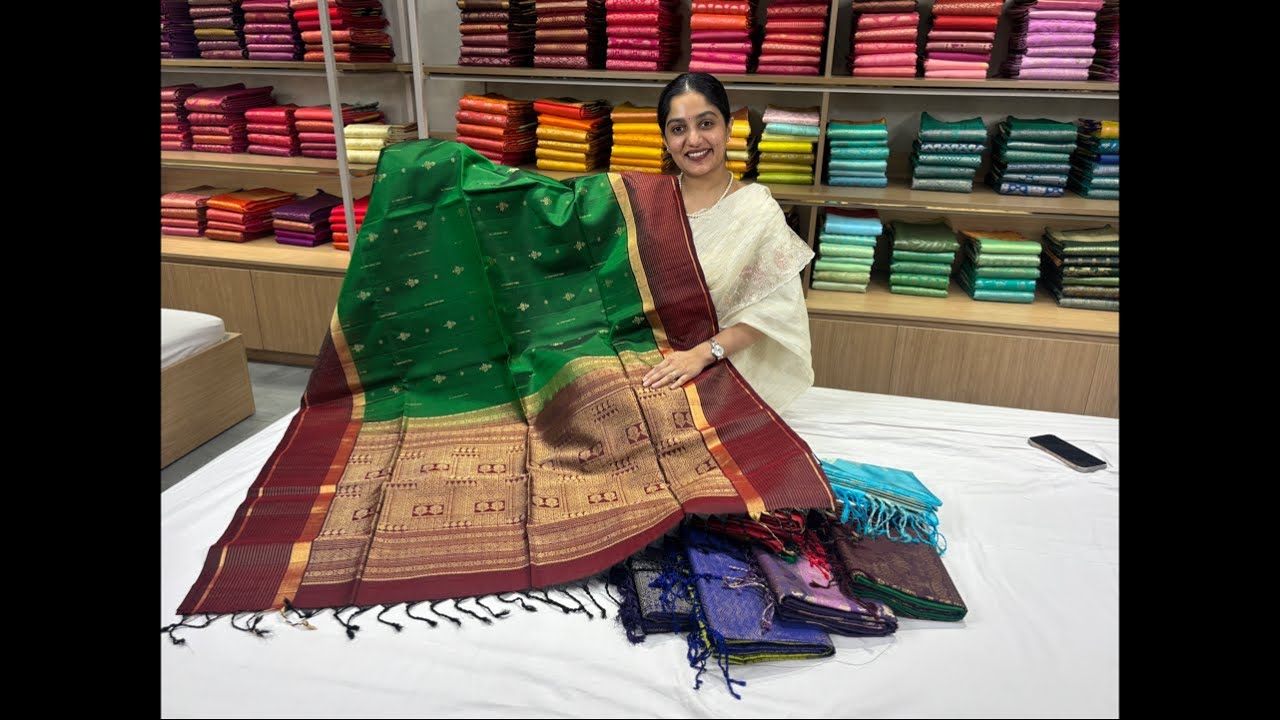 LIVE SESSION | Pure Soft Silk Kanchipuram Silk Sarees #sareelove #kanchipattu
