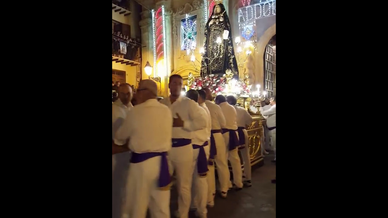 Ciminna: Maria SS. Addolorata, Processione di ritorno 