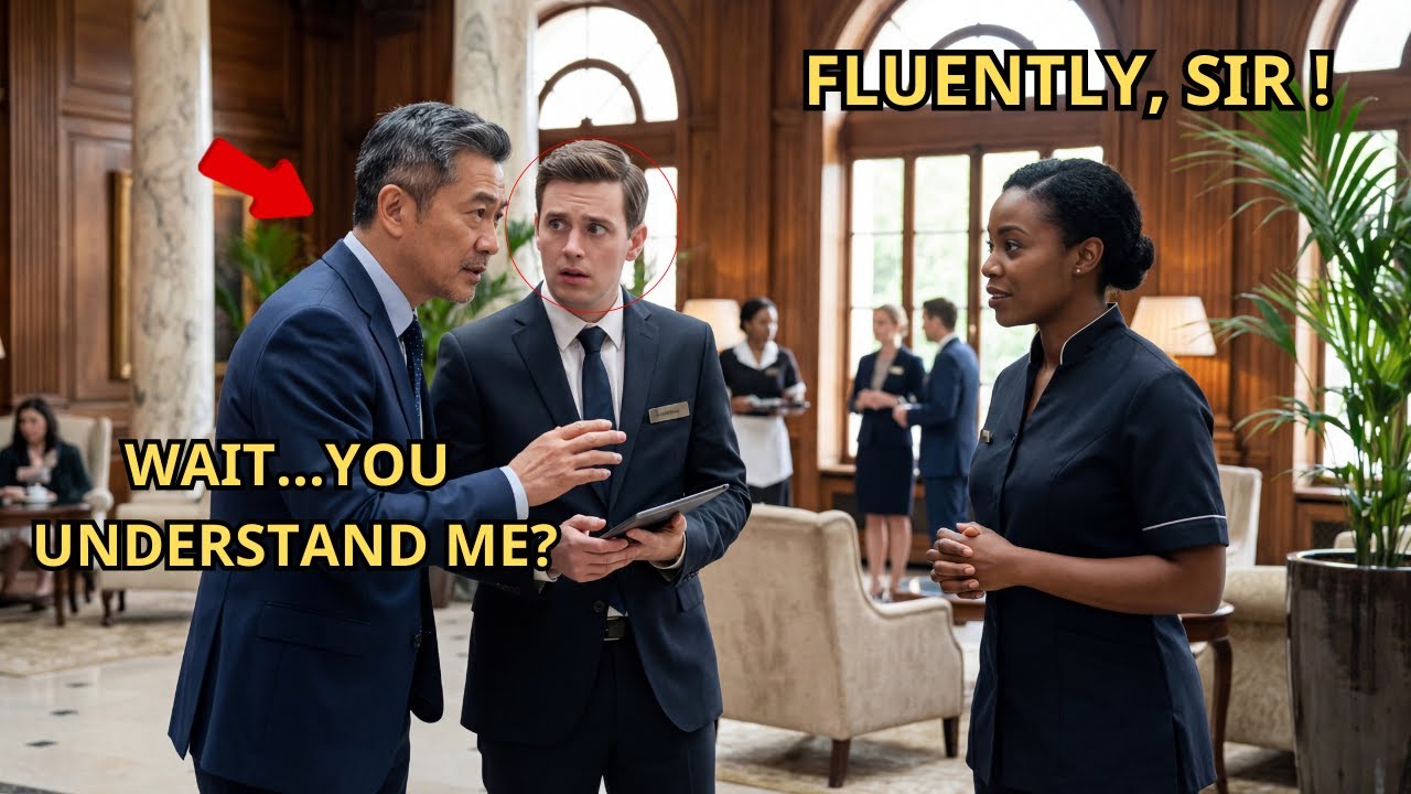 Manager Panicked Over The Millionaire’s Mandarin — Then The Black Maid Spoke Perfect Chinese