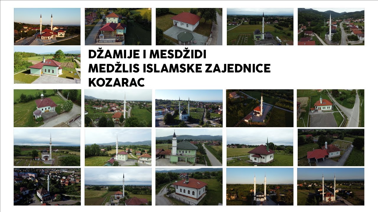 Džamije i mesdžidi iz zraka, Islamska zajednica Kozarac