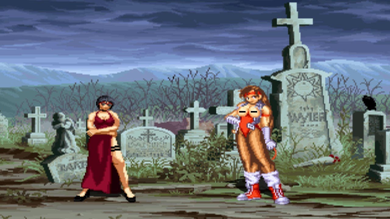 ADA WONG vs TIA LANGRAY - High Level Gameplay - Resident Evil Mugen