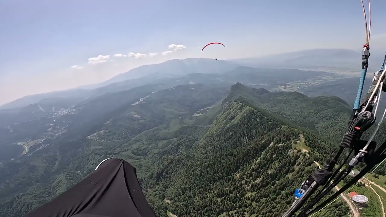Postavaru - Piatra Mare - Zizin (aterizare in trifoi printre recolte)