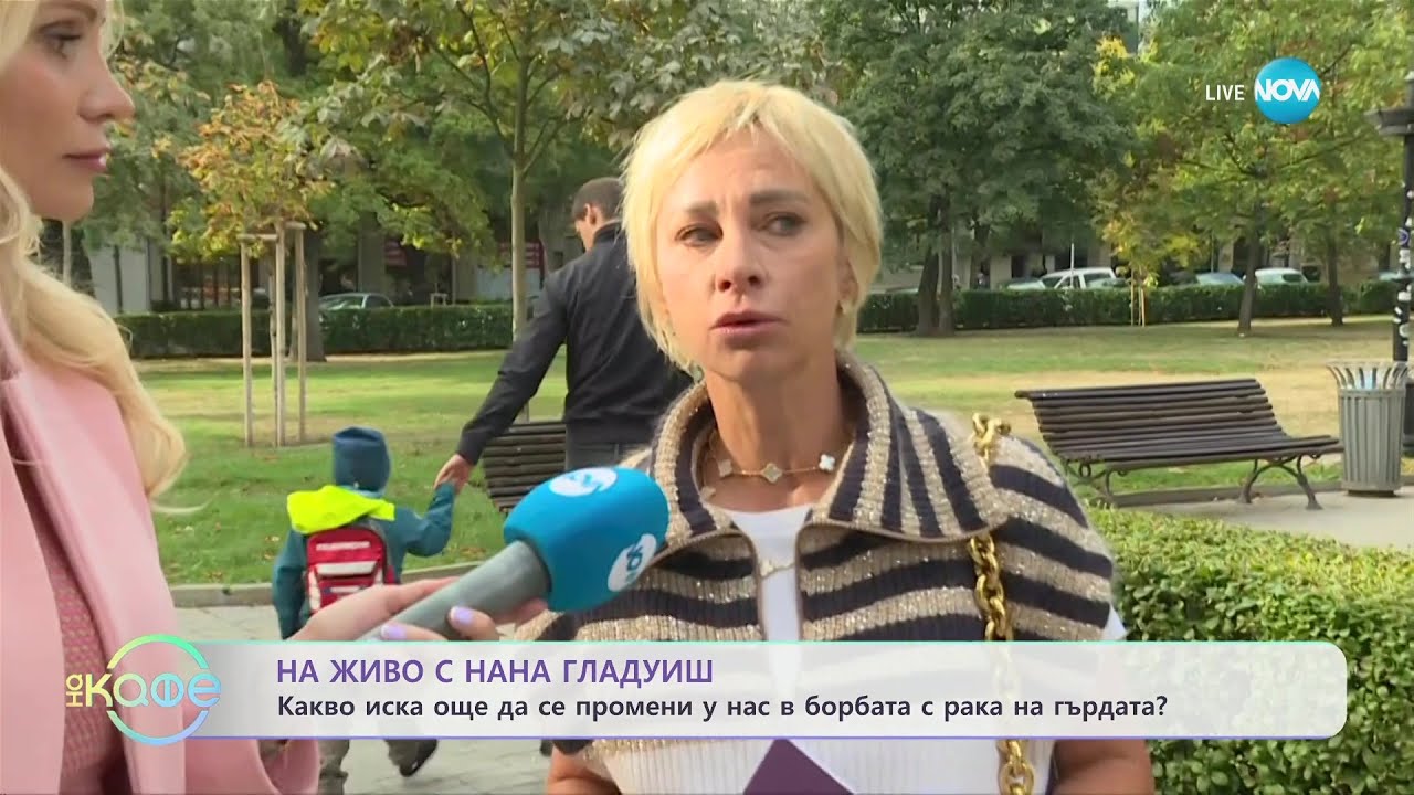 Нана Гладуиш за работата на фондацията си „Едан от 8” - „На кафе” (20.10.2023)