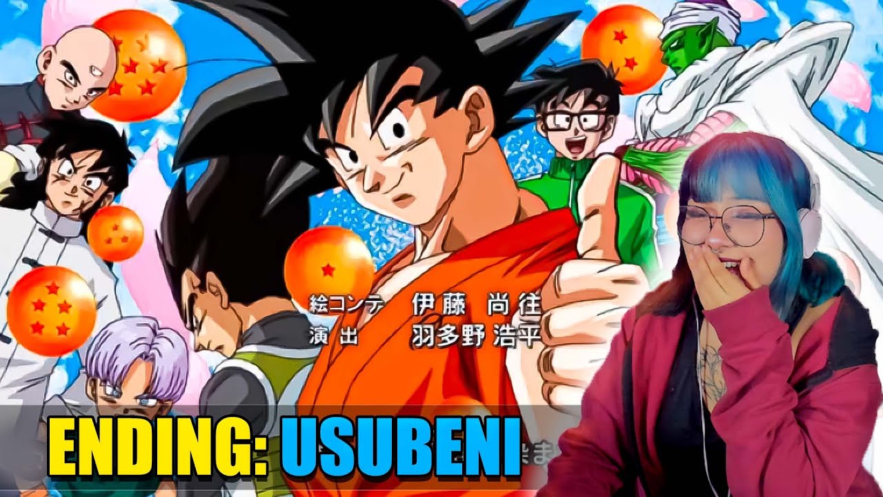 HIKA REACCIONA A USUBENI ENDING DRAGON BALL SUPER LATINO