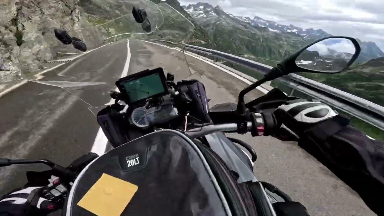 Susten Pass - Switzerland on an 1200GS