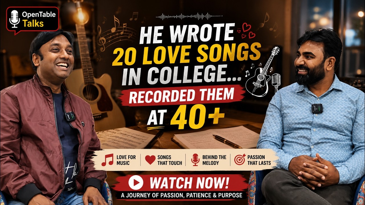 He Wrote 20 Love Songs in College… Recorded Them at 40+ | Anant Saxena | EP5 MasterTalks