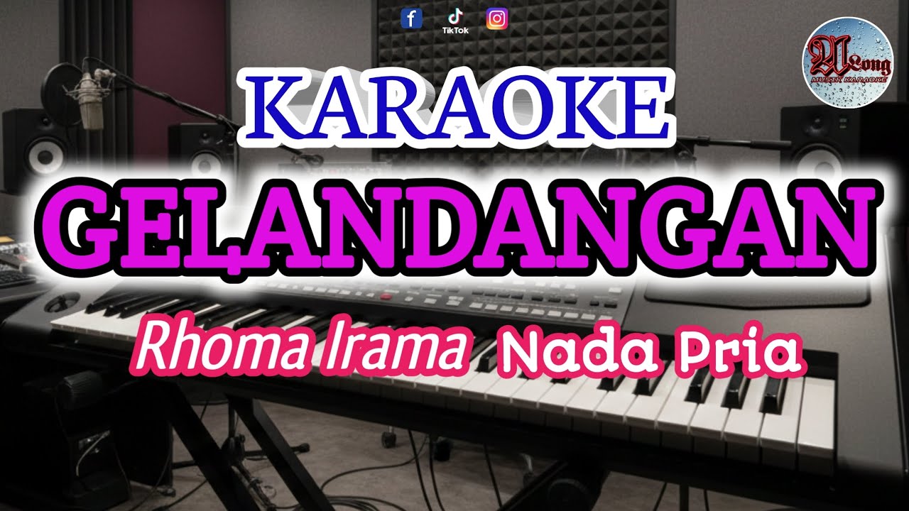 GELANDANGAN Karaoke (Rhoma Irama)