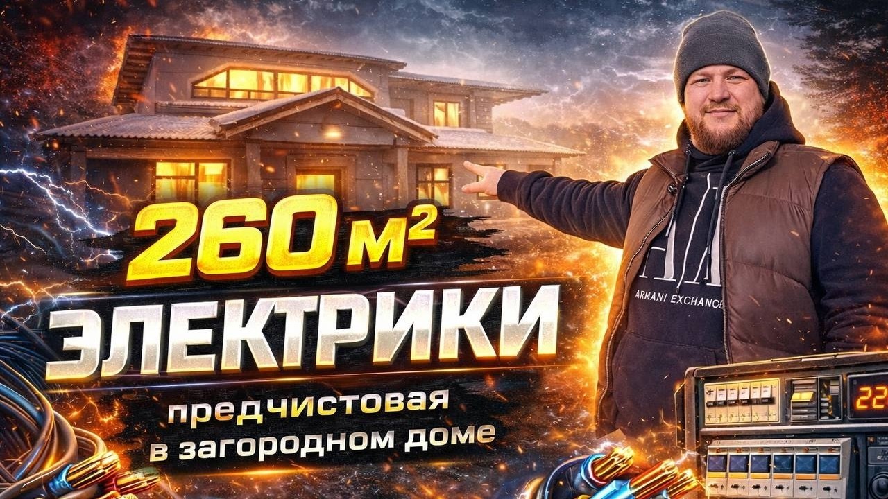 Вся правда об электрике в большом доме: Мои решения на 260 м²
