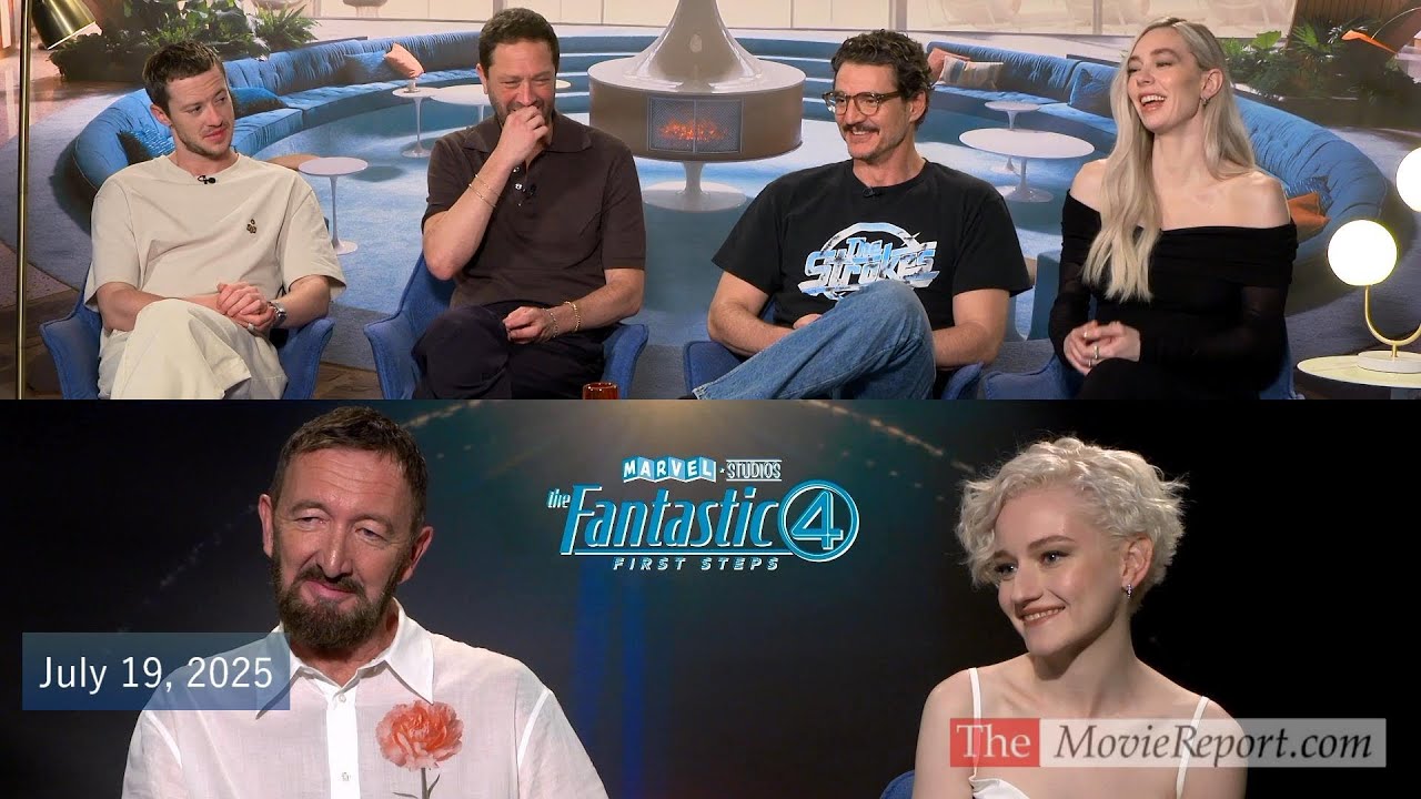 FANTASTIC 4 FIRST STEPS Pedro Pascal, Vanessa Kirby, Joseph Quinn, Ebon Moss-Bachrach - July 19,2025