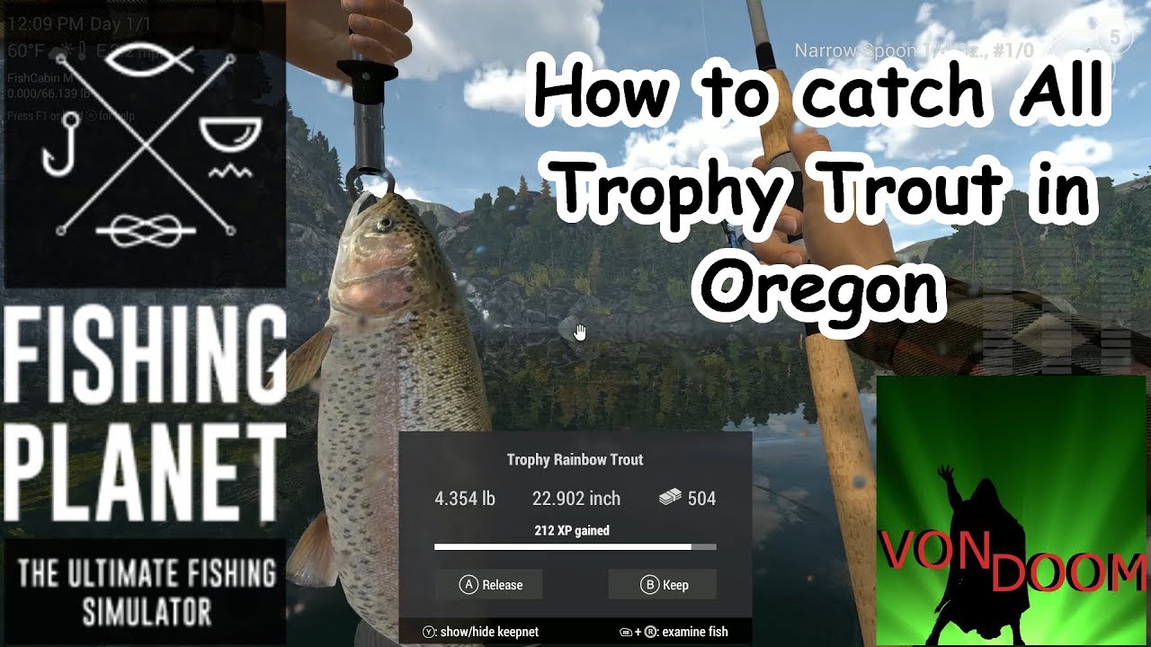 Fishing Planet: How-to Catch Trophy Trout in Oregon