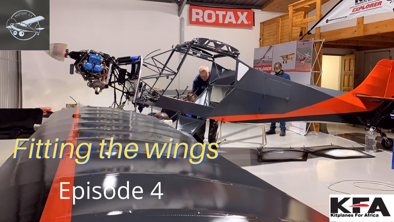 Fitting the KFA Safari wings to the fuselage