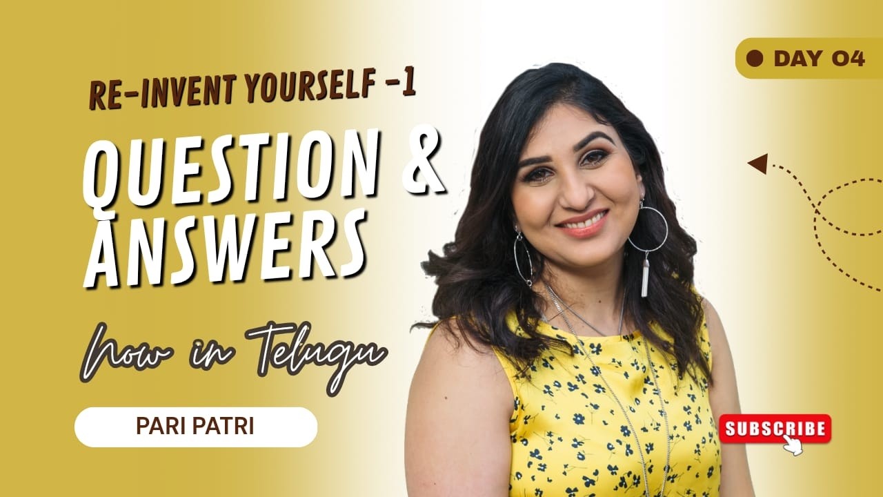 Day 4 | 🌿 Reinvent Yourself - Telugu 🌿 | Question & Answers Session | PSSM Global | Suvarna
