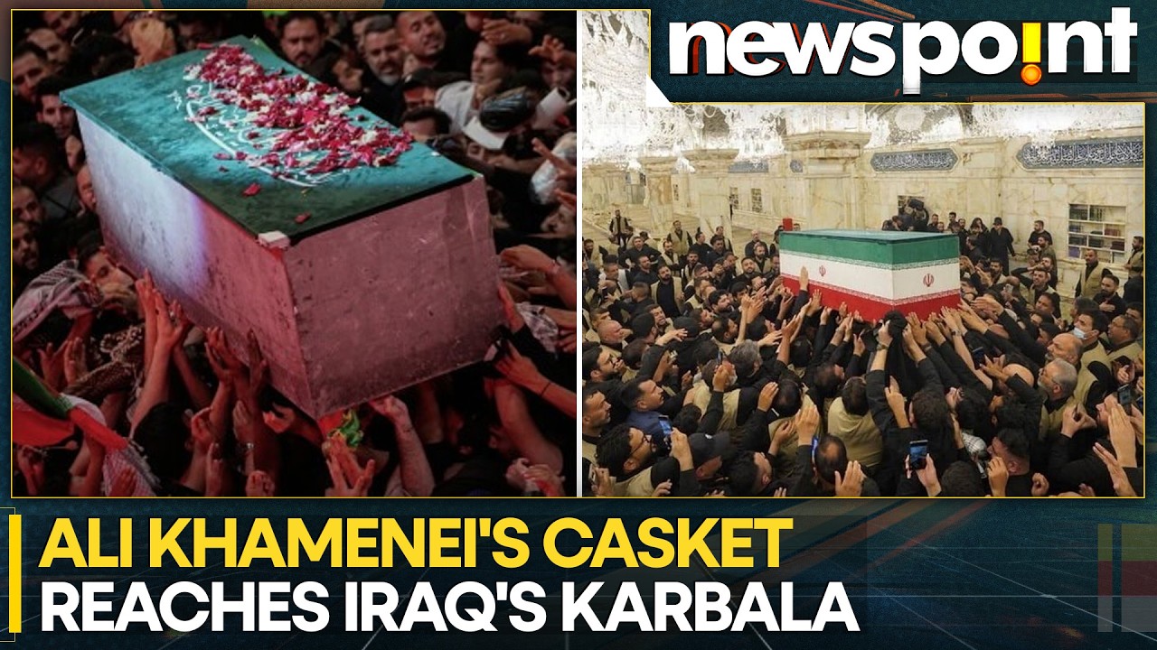 Ali Khamenei Funeral: Hezbollah Mourners Vow Resistance After Khamenei's killing  | WION Newspoint