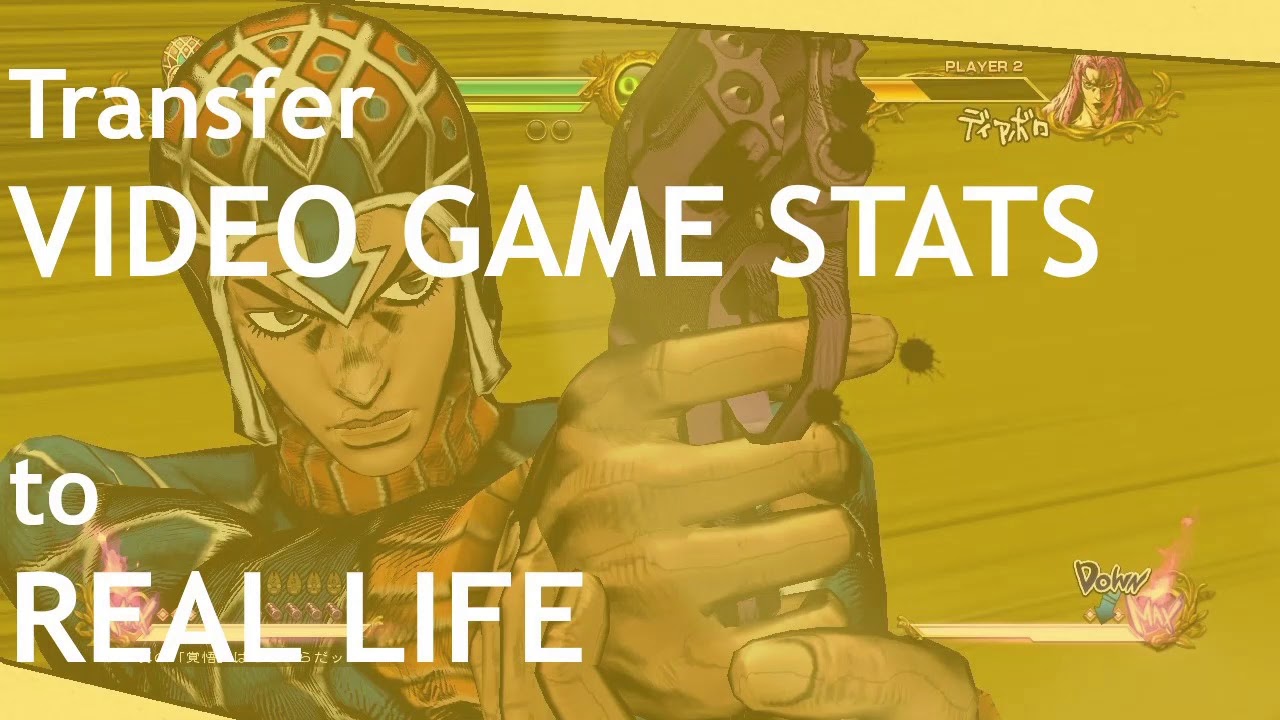 transfer VIDEO GAME STATS to REAL LIFE - subliminal + booster