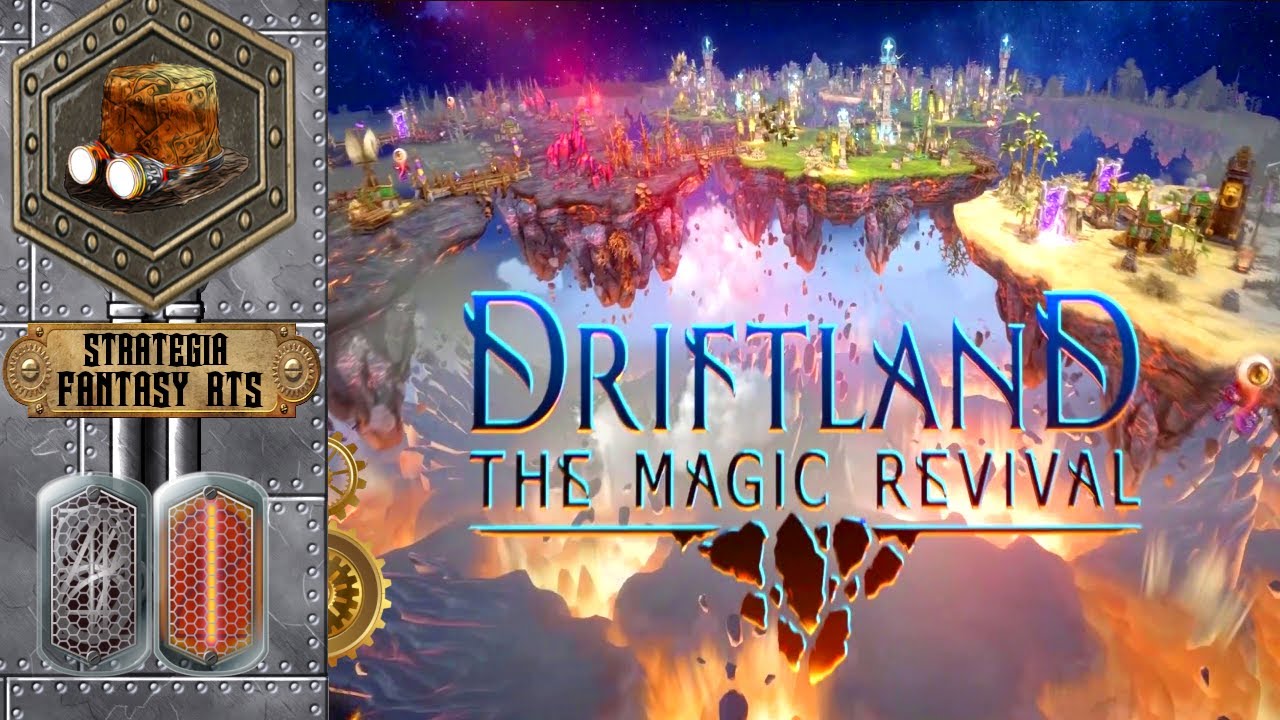 Driftland: The Magic Revival #1 Latające Wyspy, Magia Czyli Bardzo Dobry RTS  HD PL