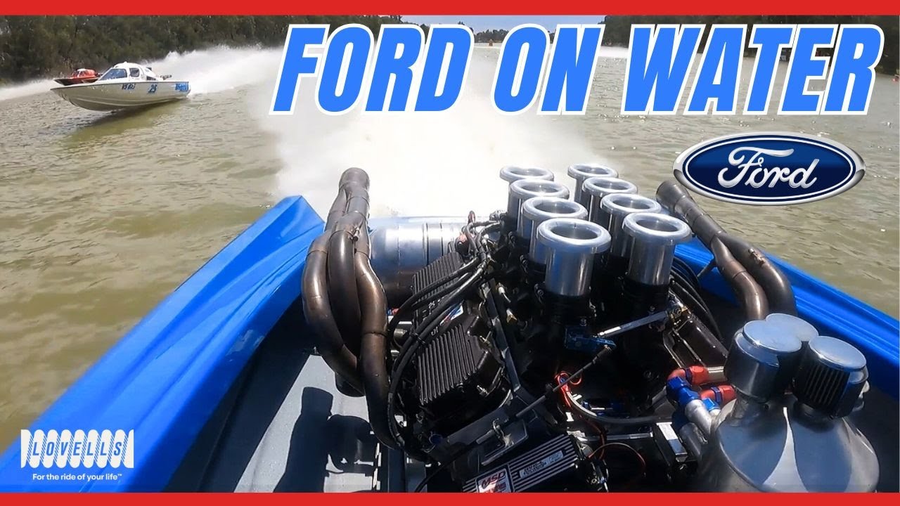 Двигатель Ford NASCAR от Roush Yates. Гонки на лодках RASTUS Circuit