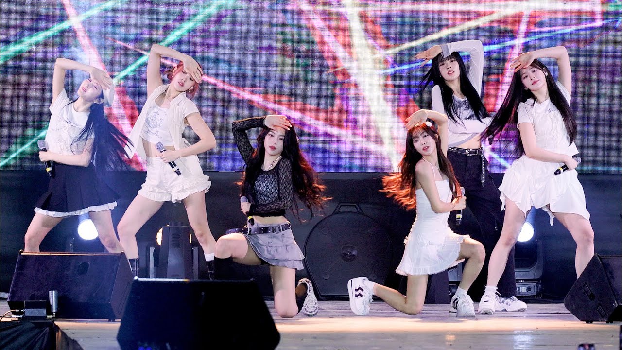 240502 스테이씨 STAYC Full ver RUN2U + SO BAD + BEAUTIFUL MONSTER + Teddy Bear + ASAP 4K 60P 직캠 @청주대 축제