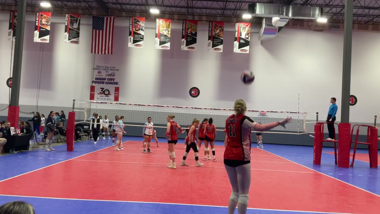 Windy City Premier 17-1 vs. Impulse 18 Red set 2