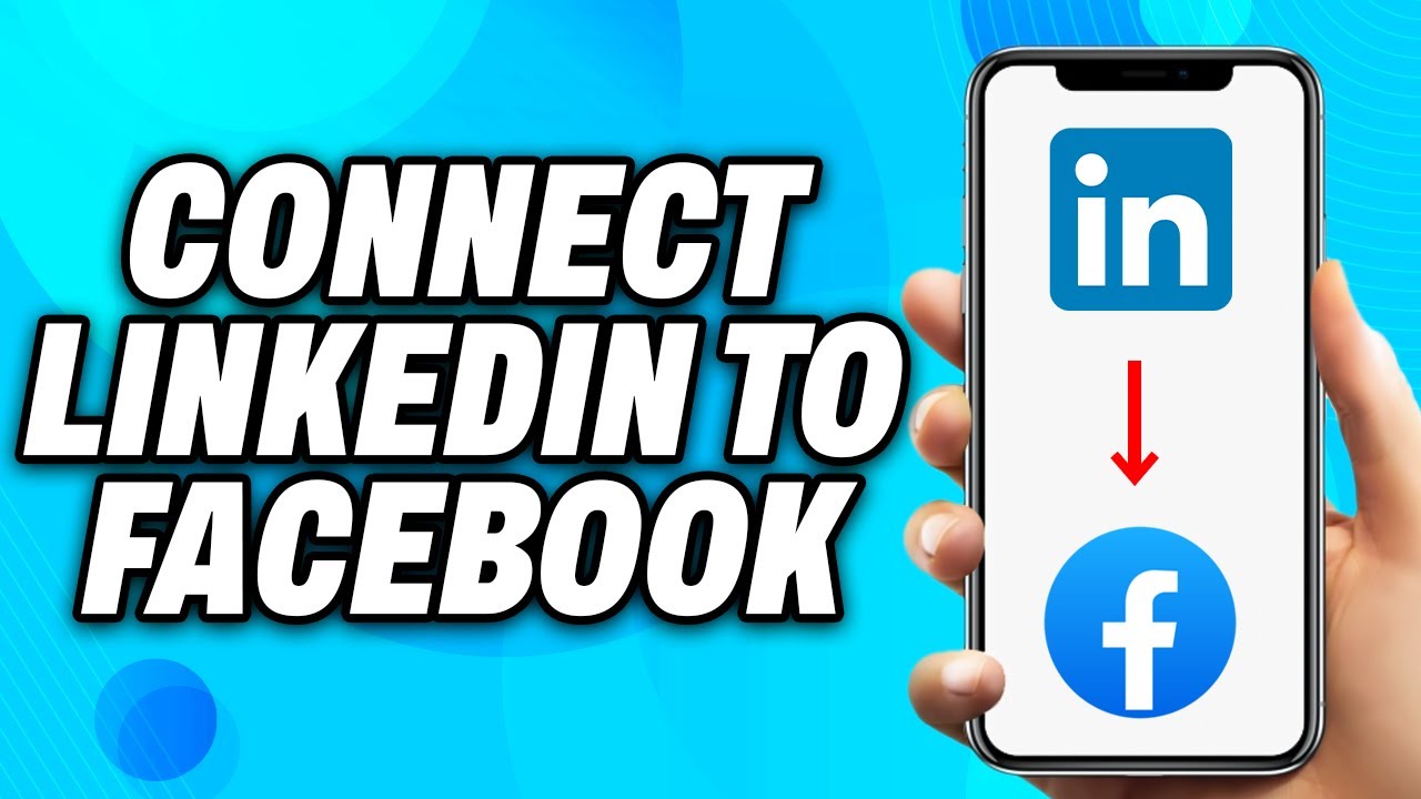 How to connect LinkedIn to Facebook - Easy Fix