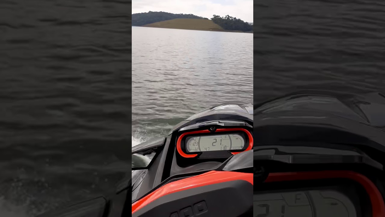 Teste de Velocidade m&aacute;xima No Modo econ&ocirc;mico do JetSki SeaDoo Rxt-X 300hp 2020