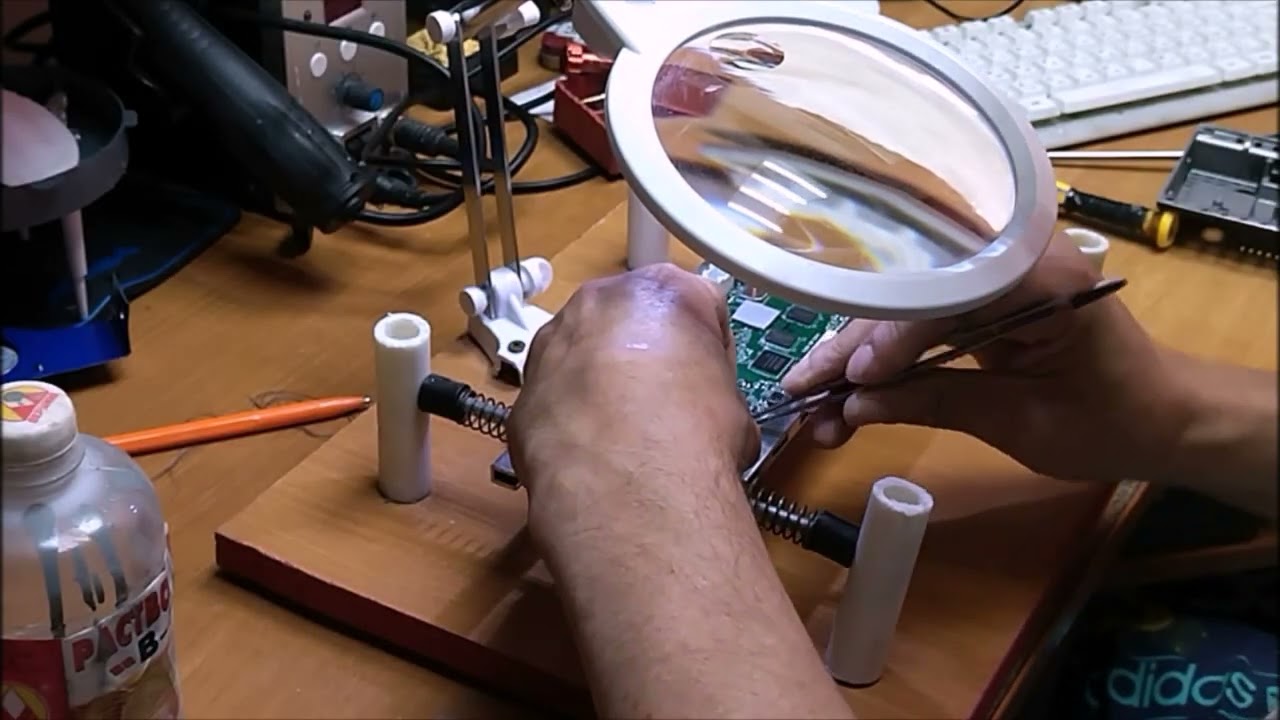 BOS MINI A2 ЭКРАН МЕРЦАЛ И ПОТУХ