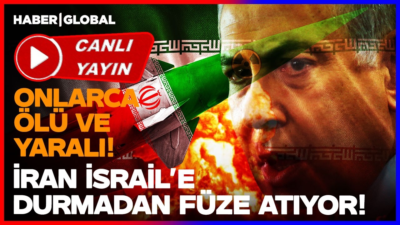 CANLI | SON DAKİKA İSRAİL'DE ONLARCA &Ouml;L&Uuml; VE YARALI VAR! İran Durmadan F&uuml;ze Fırlatıyor!