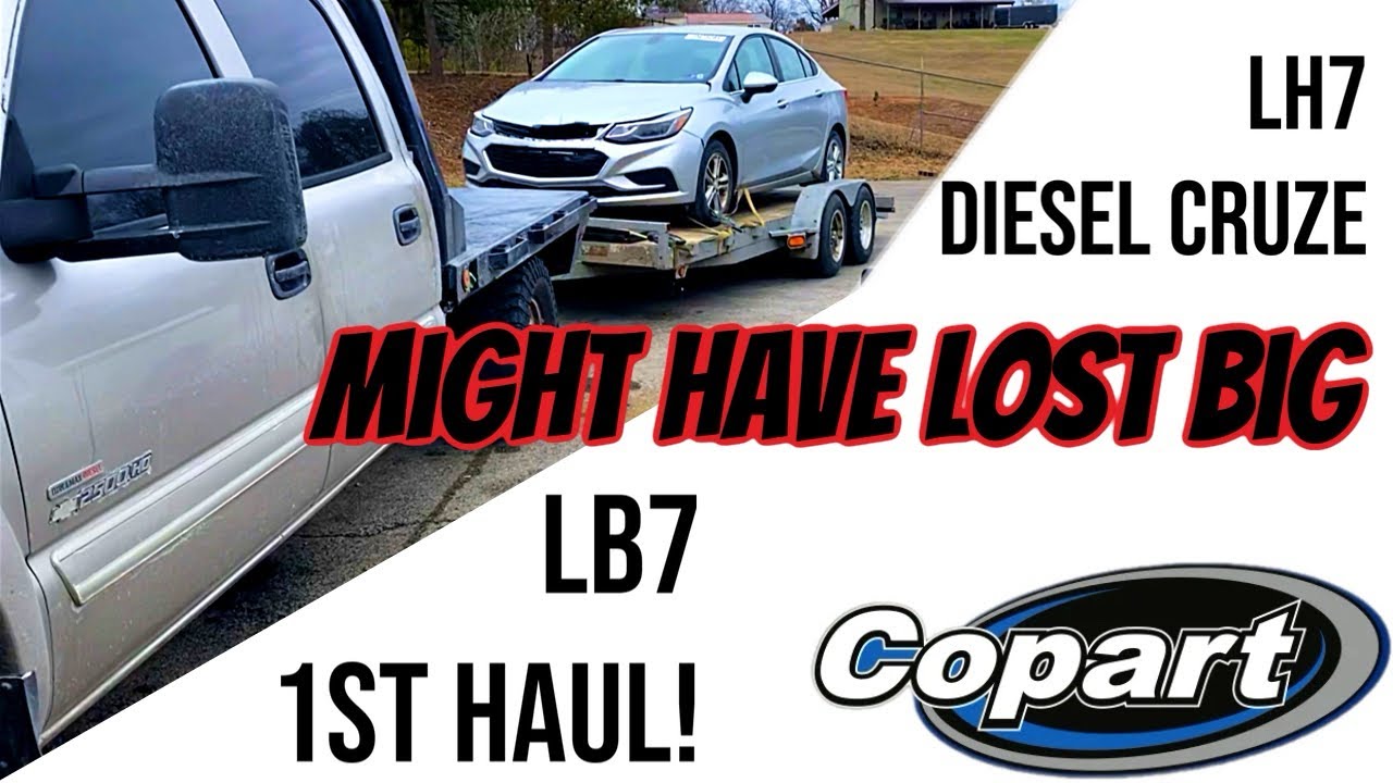 WON a 2017 DIESEL CRUZE on COPART and it WON'T START// LB7 DURAMAX HAULING a DIESEL for its 1st HAUL
