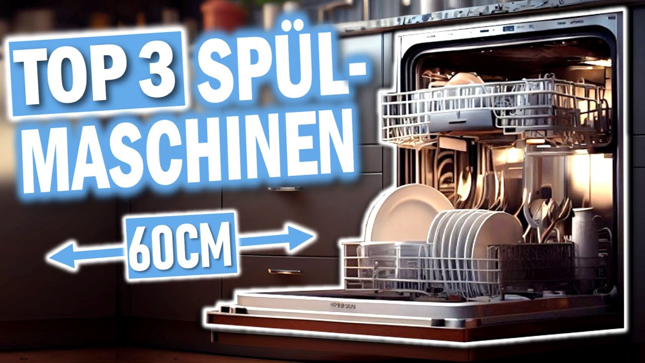 Beste UNTERBAU-SP&Uuml;LMASCHINEN 2026 | Top 3 Sp&uuml;lmaschinen 60cm