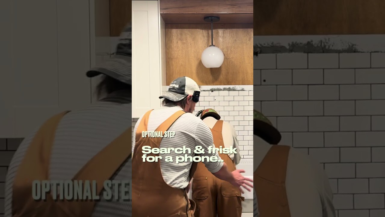 Peel & Stick Mirror Tile Backsplash #diy #homeimprovement #home #backsplash