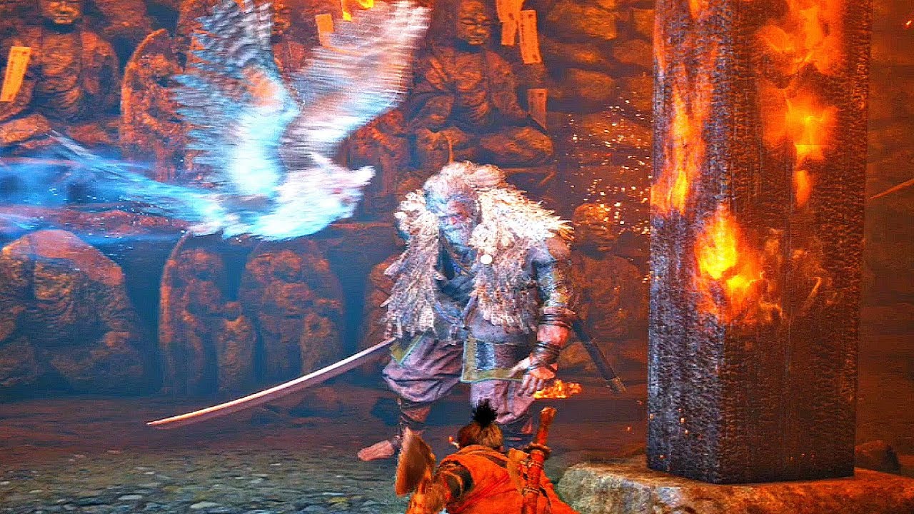 Sekiro Shadows Die Twice - Owl, Father Boss Fight (1080p 60fps)