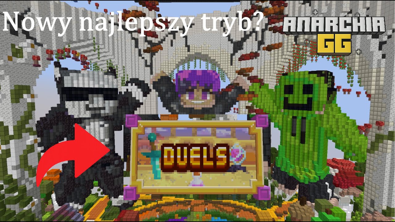 Przetestowałem nowy tryb duels na anarchia.gg